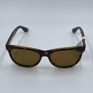 RAY-BAN RB4184 - Tortoise Square Polarized Lens Sunglasses NWT